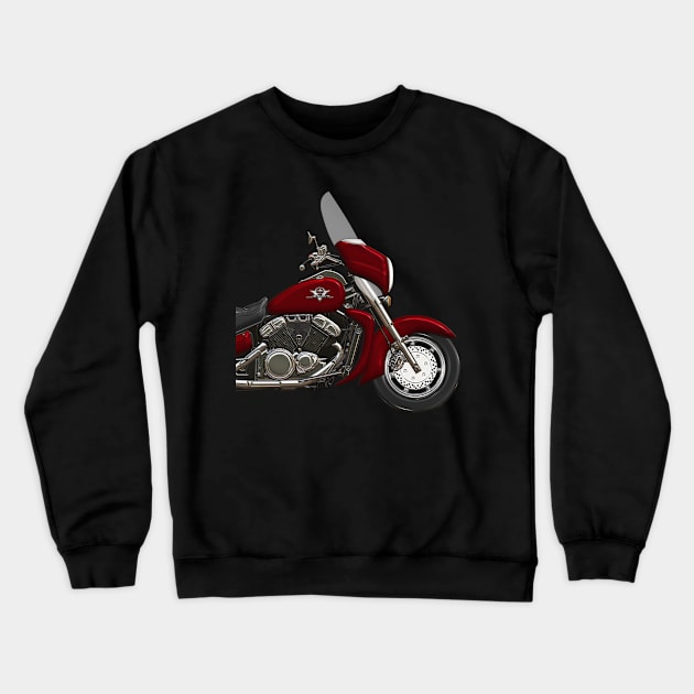 Venture XVZ 1300 red Crewneck Sweatshirt by Wile Beck